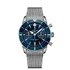 Breitling horloge met een kast in keramiek op staal, met een wijzerplaat in het blauw en een diameter van 42 - thumb