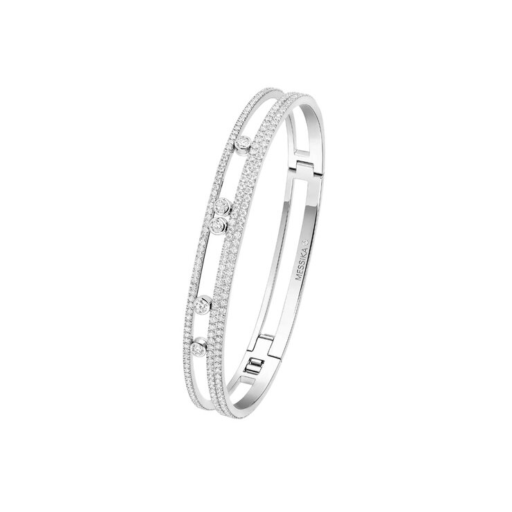 Messika armband in wit goud 18kt met briljant van 1,75 karaat