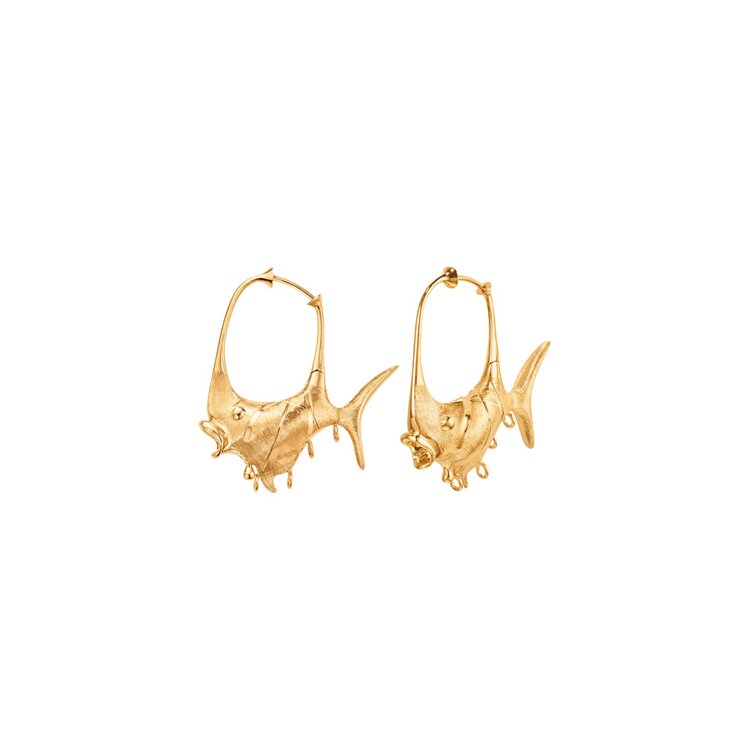 boucles d'oreilles Ole Lynggaard en or jaune 18 ct