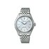 montre Seiko avec un boîtier en acier, un cadran argent et un diamètre de 36 - thumb