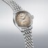 Seiko horloge met een kast in staal, met een wijzerplaat in het bruin en een diameter van 36 - thumb
