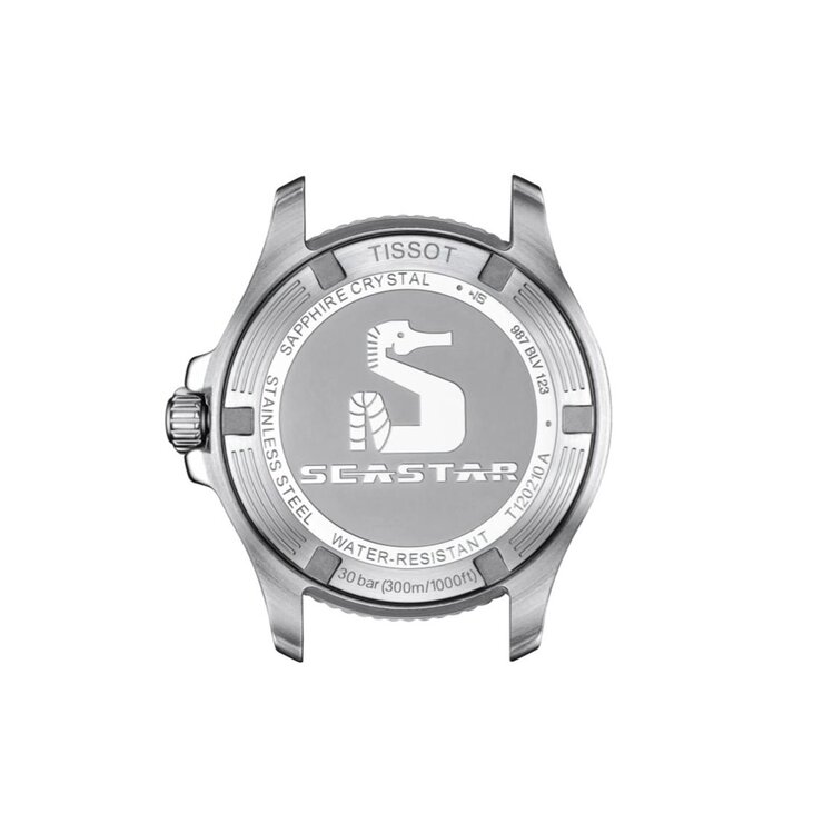 Tissot horloge met een kast in rosé pvd-coating op staal, met een wijzerplaat in het parelmoer en een diameter van 36