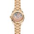 Omega horloge met een kast in geel goud, met een wijzerplaat in het groen met briljant en een diameter van 30 - thumb