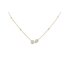 Messika ketting in geel goud 18kt met briljant van 0,30 karaat - thumb