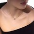 Messika ketting in geel goud 18kt met briljant van 0,30 karaat - thumb