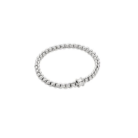 Fope armband in wit goud 18kt met briljant van 0,17 karaat