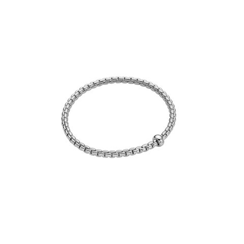 Fope armband in wit goud 18kt met briljant van 0,01 karaat