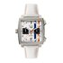 montre TAG Heuer avec un boîtier en titane, un cadran blanc et un diamètre de 39 mm - thumb