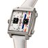 montre TAG Heuer avec un boîtier en titane, un cadran blanc et un diamètre de 39 mm - thumb