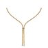 collier Fope en or jaune 18 ct avec brillant de 0.10 carat - thumb
