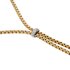 collier Fope en or jaune 18 ct avec brillant de 0.10 carat - thumb