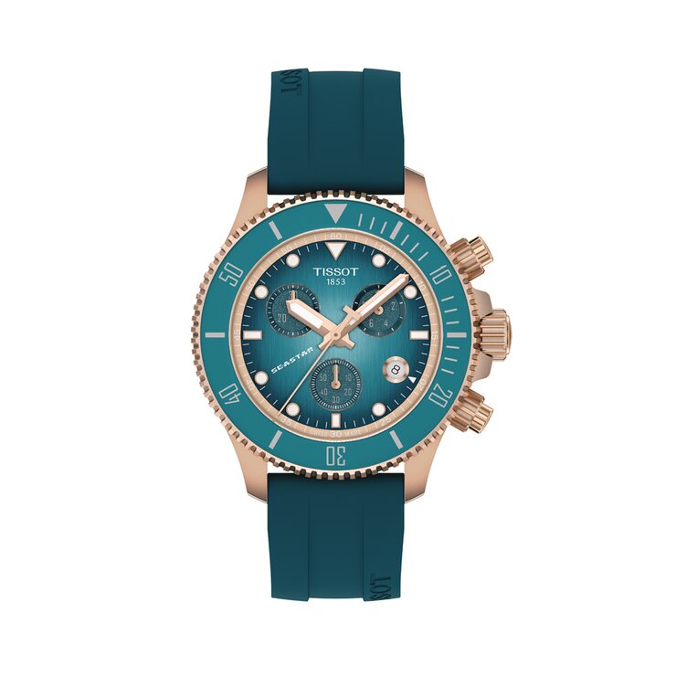 Tissot horloge met een kast in rosé pvd-coating