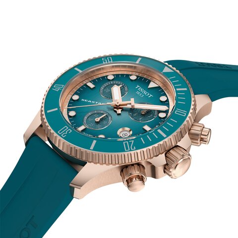 Tissot horloge met een kast in rosé pvd-coating