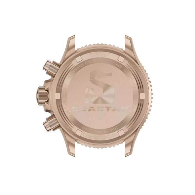 Tissot horloge met een kast in rosé pvd-coating