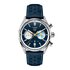 montre TAG Heuer avec un boîtier en acier, un cadran bleu et un diamètre de 42 mm - thumb