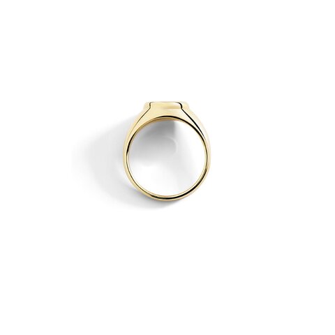 bague DoDo en or jaune 9 kt avec brillant de 0.02 carat