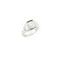 DoDo ring in zilver met briljant van 0,03 karaat - thumb