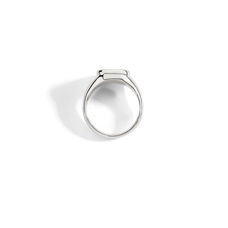 DoDo ring in zilver met briljant van 0,03 karaat