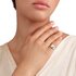 DoDo ring in zilver met briljant van 0,03 karaat - thumb