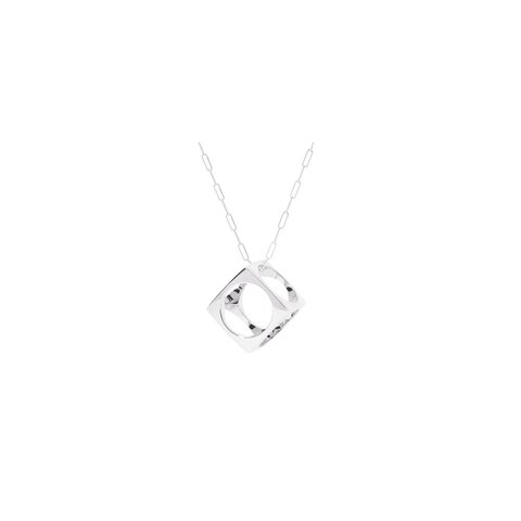 dinh van ketting in zilver