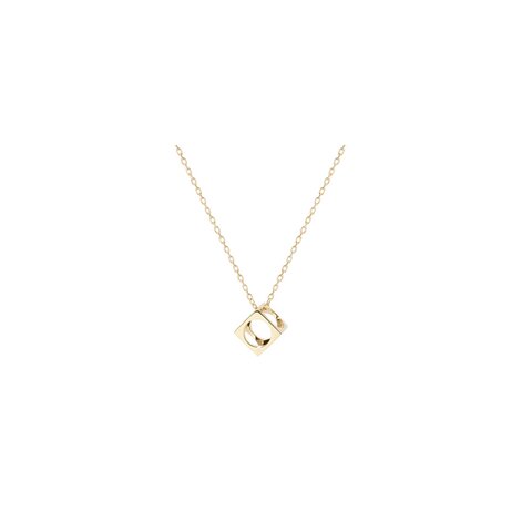 dinh van ketting in geel goud 18kt