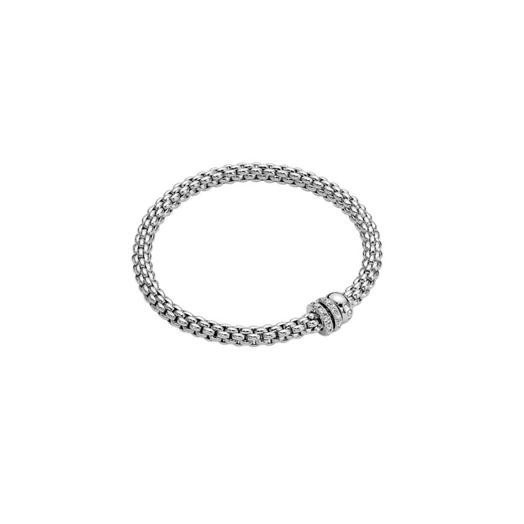 Fope armband in wit goud 18kt met briljant van 0,56 karaat