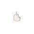 DoDo hanger in rosé goud 9kt en zilver - thumb