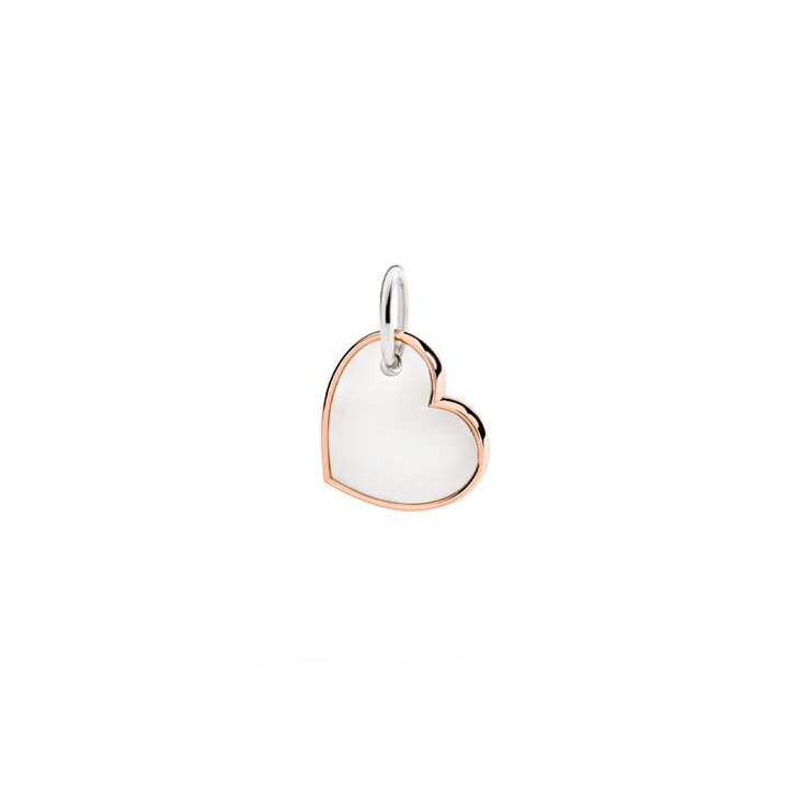 DoDo hanger in rosé goud 9kt en zilver