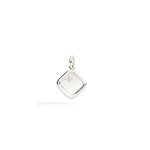 DoDo hanger in zilver met briljant van 0,02 karaat