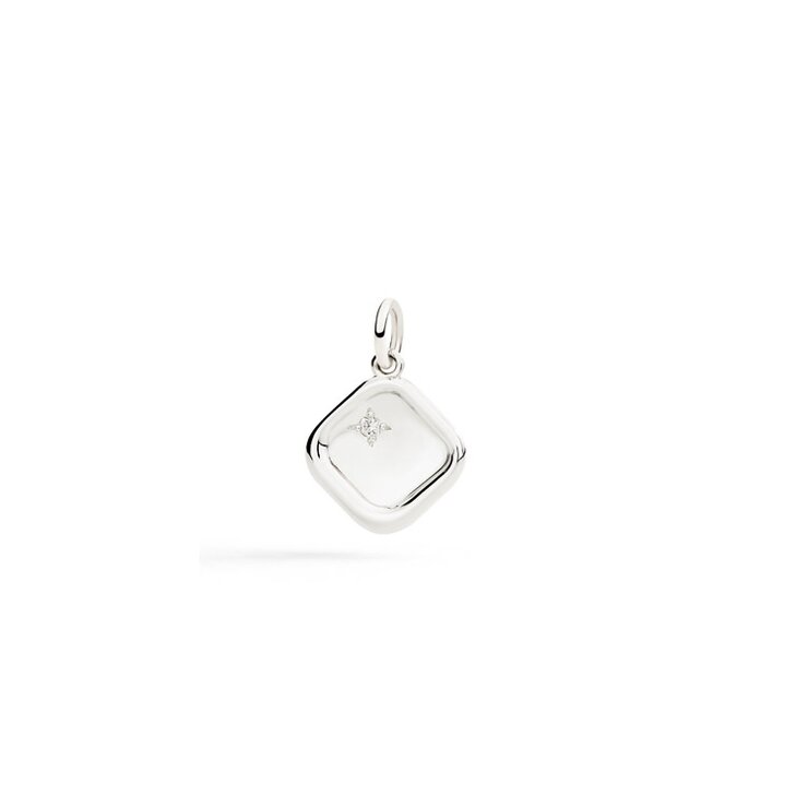 DoDo hanger in zilver met briljant van 0,02 karaat