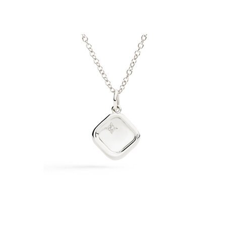 pendentif DoDo en argent avec brillant de 0.02 carat