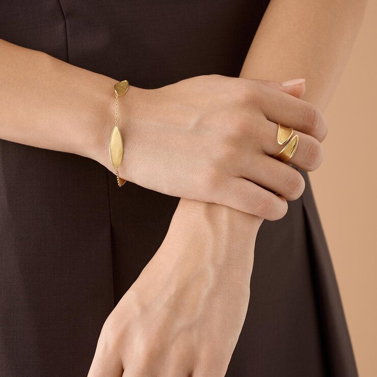 Marco Bicego ring in geel goud 18kt