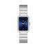 montre Tissot avec un boîtier en acier et un cadran bleu - thumb