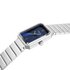 montre Tissot avec un boîtier en acier et un cadran bleu - thumb