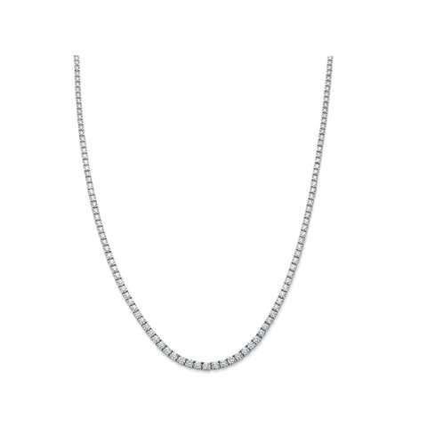 The Exclusive Collection ketting in wit goud 18kt met briljant van 8,47 karaat