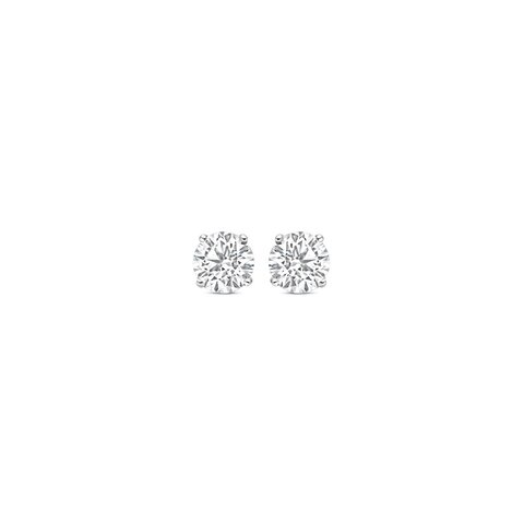 The Exclusive Collection oorringen in wit goud 18kt met briljant van 1,48 karaat