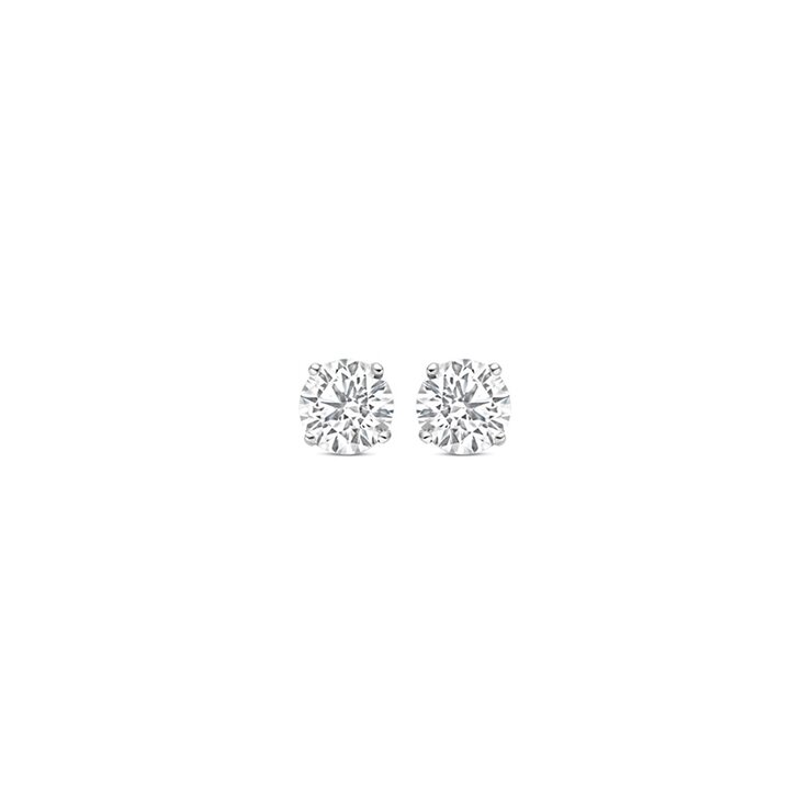 The Exclusive Collection oorringen in wit goud 18kt met briljant van 1,48 karaat