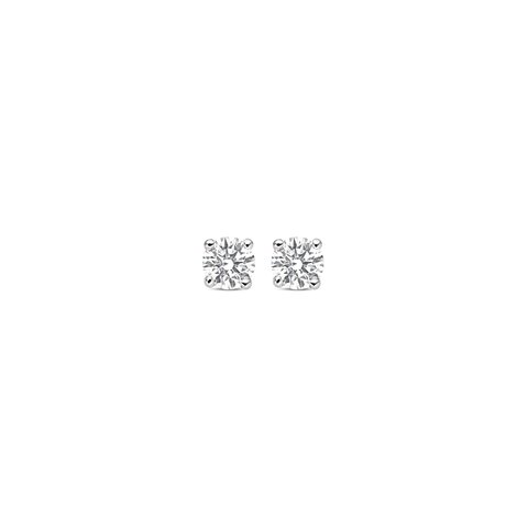 The Exclusive Collection oorringen in wit goud 18kt met briljant van 0,70 karaat