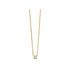 Casteur by Casteur ketting in geel goud 18kt met briljant van 0,30 karaat - thumb