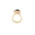 Ole Lynggaard ring in geel goud 18kt met toermalijn omringd door briljanten van 0,05 karaat - thumb