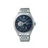 Seiko horloge met een kast in staal, met een wijzerplaat in het blauw en een diameter van 40 mm - thumb