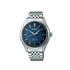 Seiko horloge met een kast in staal, met een wijzerplaat in het blauw en een diameter van 40 mm - thumb