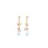 Marco Bicego oorringen in geel goud 18kt met edelstenen multicolor - thumb