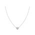 collier Casteur by Casteur en or blanc 18 ct avec brillant de 0.11 carat - thumb