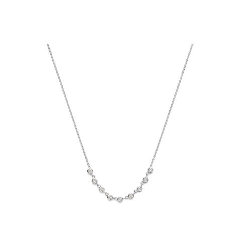 Casteur by Casteur ketting in wit goud 18kt met briljant van 0,45 karaat
