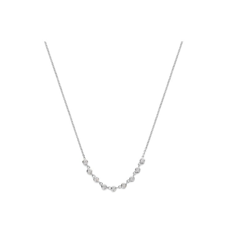 Casteur by Casteur ketting in wit goud 18kt met briljant van 0,45 karaat
