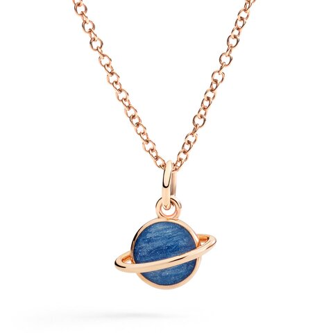 pendentif DoDo en or rose 9 ct avec émail