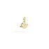 DoDo hanger in geel goud 9 kt met briljant van 0,03 karaat - thumb