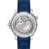 Omega horloge met een kast in staal, met een wijzerplaat in het blauw en een diameter van 42 mm - thumb