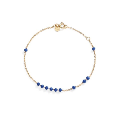 Burato Gioilelli armband in geel goud 18kt met keramiek